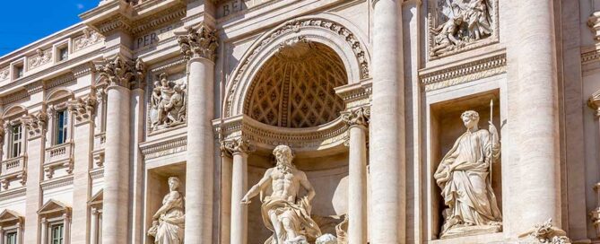 Trevi Fountain in Rome